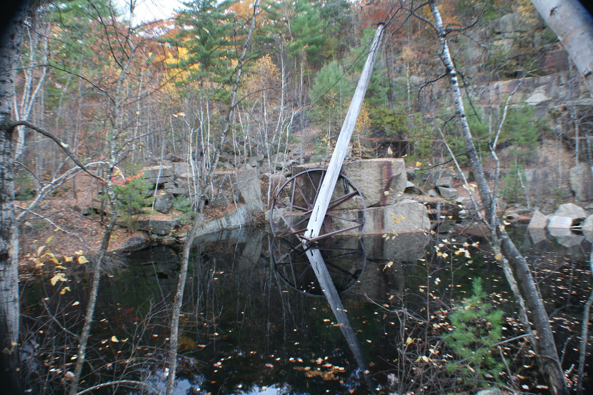 Redstone Granite Quarry North Conway, New Hampshire GoXplr